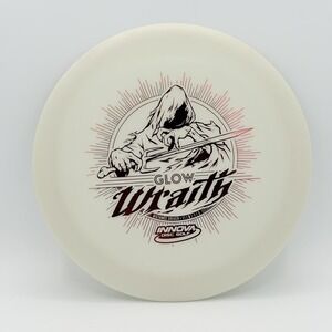 Innova Glow Wraith Distance Driver 168g White 11 5 -1 3 Disc Golf Disc Glow